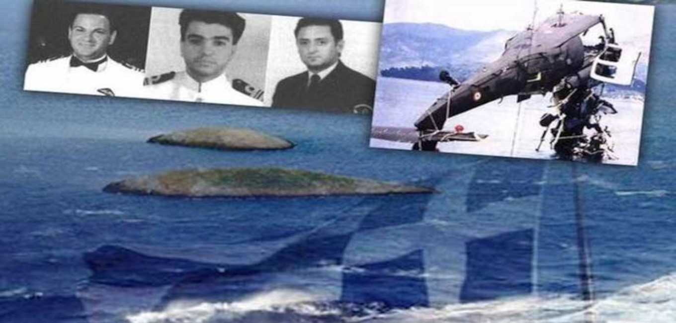 Κατάθεση στεφάνου στο Μνημείο Πεσόντων Ιμίων