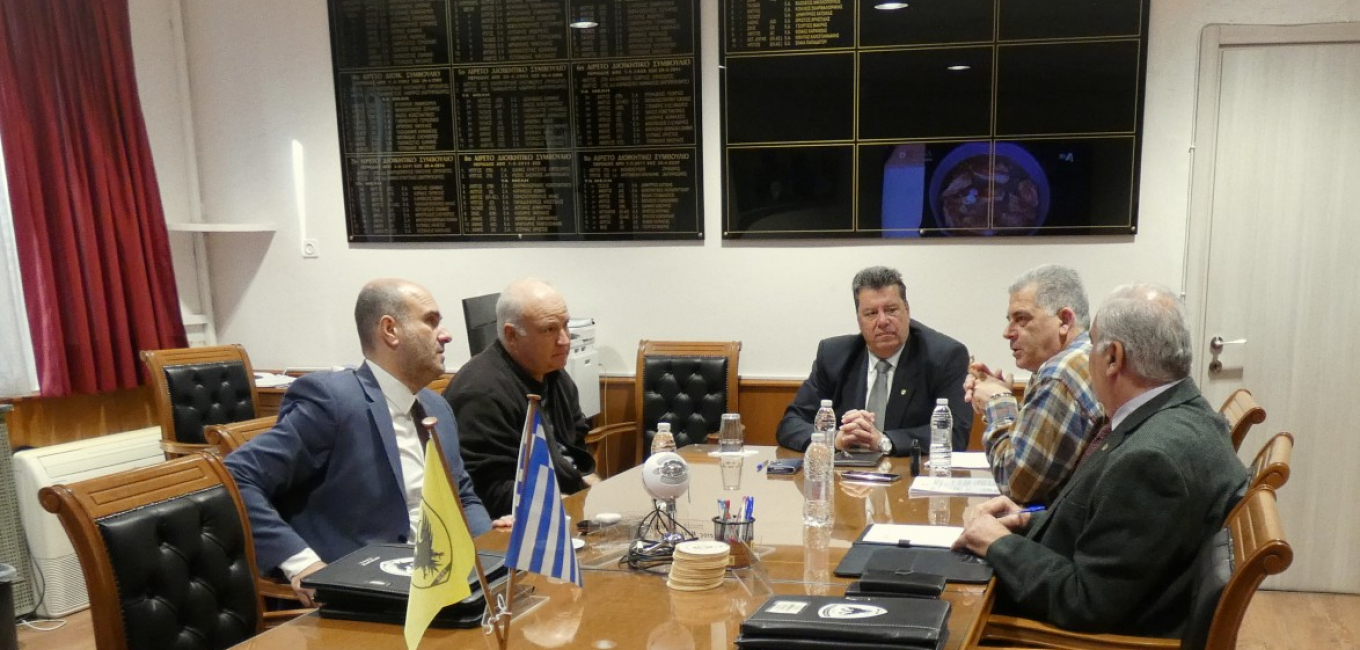 Επίσκεψη του Βουλευτή Β΄ Πειραιά κ.  Δημήτρη Μαρκόπουλου στην Ε.Α.Α.Σ.