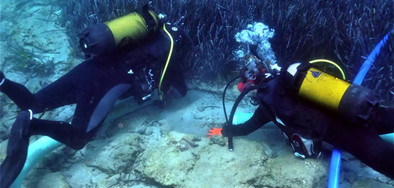Αρχαίος Ολούντας: Εντυπωσιακές εικόνες από την υποβρύχια έρευνα