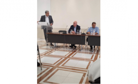 ΣΥΝΑΝΤΗΣΗ τ. ΥΠΟΥΡΓΩΝ ΕΞΩΤΕΡΙΚΩΝ και ΑΜΥΝΑΣ  ΜΕ ΤΗΝ  Ε.Α.Α.Σ. ΣΤΟΝ ΕΒΡΟ