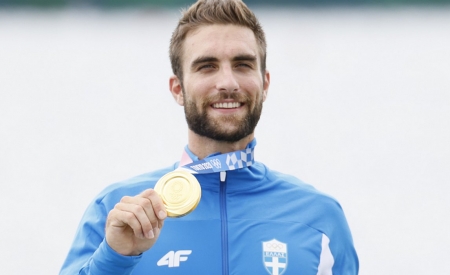 Για τον χρυσό Ολυμπιονίκη Στέφανο Ντούσκο