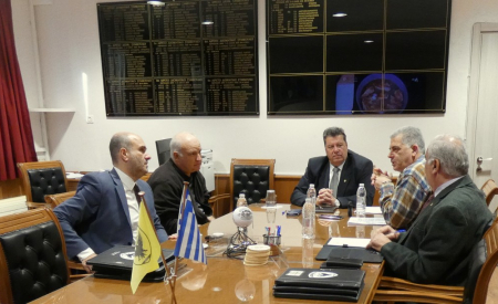 Επίσκεψη του Βουλευτή Β΄ Πειραιά κ.  Δημήτρη Μαρκόπουλου στην Ε.Α.Α.Σ.