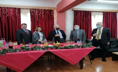 Ανταλλαγή Ευχών στα γραφεία της Ε.Α.Α.Σ.