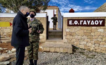 Επίσκεψη ΥΦΕΘΑ Αλκιβιάδη Στεφανή σε ν. Κρήτη και ν. Γαύδο