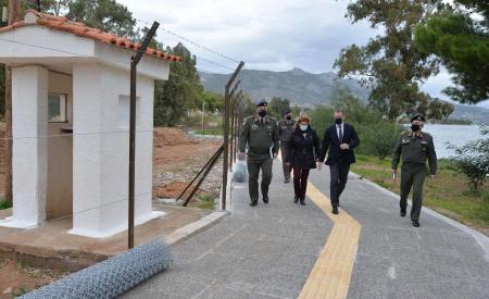 Επίσκεψη ΥΦΕΘΑ Αλκιβιάδη Στεφανή στη Σχολή Πυροβολικού