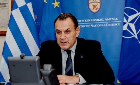 Επικοινωνία ΥΕΘΑ Νικόλαου Παναγιωτόπουλου με την ΥΠΑΜ της Γερμανίας Αννεγκρέτ Κραμπ Καρρενμπάουερ